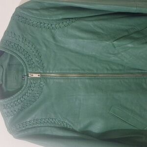 Cortefiel Leather Jacket